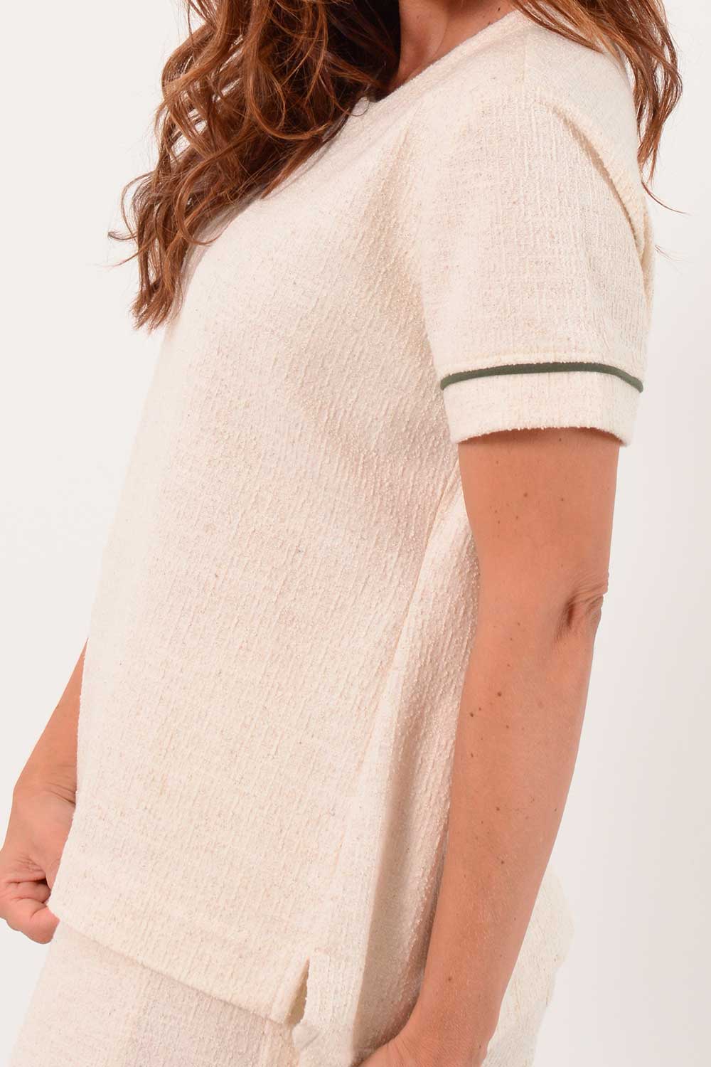 Blusa Manga vivo Tweed – Scene